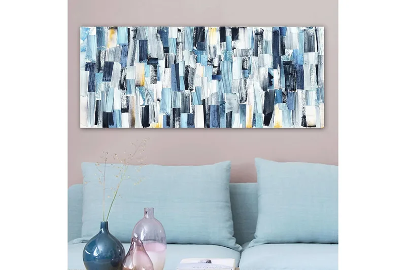 Canvastavla YTY Abstract & Fractals Flerfärgad - 120x50 cm - Inredning & dekor - Tavlor & konst - Canvastavla