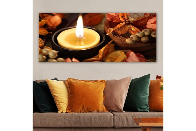 Canvastavla YTY Abstract & Fractals Flerfärgad - 120x50 cm - Inredning & dekor - Tavlor & konst - Canvastavla