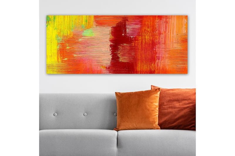 Canvastavla YTY Abstract & Fractals Flerfärgad - 120x50 cm - Inredning & dekor - Tavlor & konst - Canvastavla