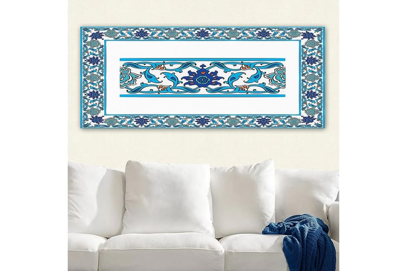 Canvastavla YTY Abstract & Fractals Flerfärgad - 120x50 cm - Inredning & dekor - Tavlor & konst - Canvastavla