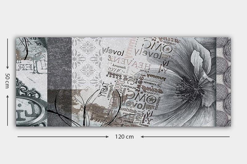 Canvastavla YTY Abstract & Fractals Flerfärgad - 120x50 cm - Inredning & dekor - Tavlor & konst - Canvastavla