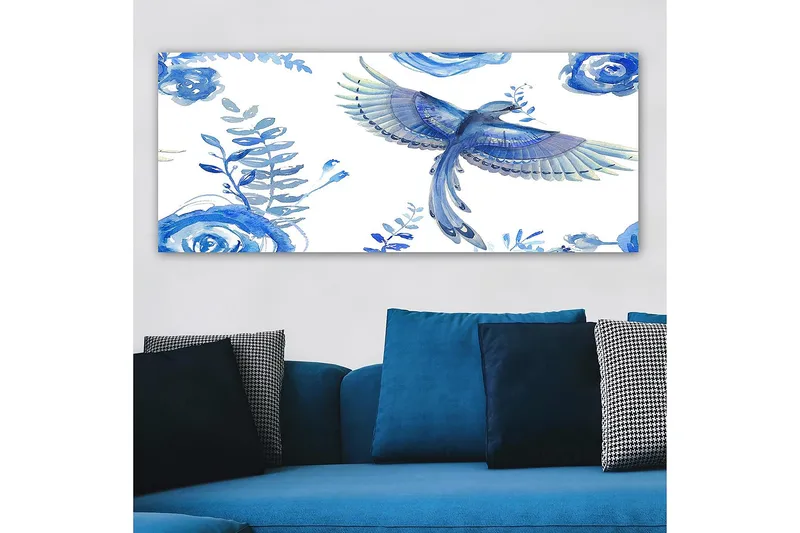 Canvastavla YTY Abstract & Fractals Flerfärgad - 120x50 cm - Inredning & dekor - Tavlor & konst - Canvastavla