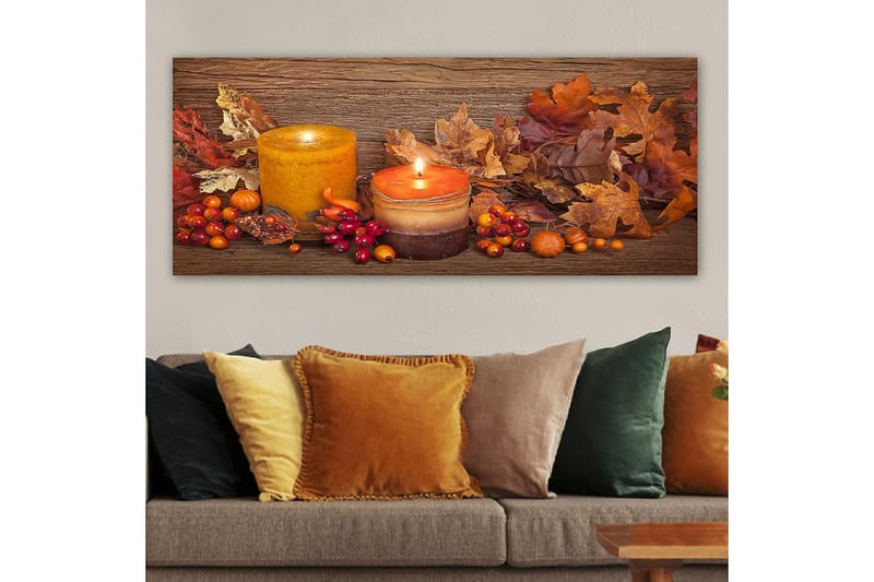 Canvastavla YTY Abstract & Fractals Flerfärgad - 120x50 cm - Inredning & dekor - Tavlor & konst - Canvastavla