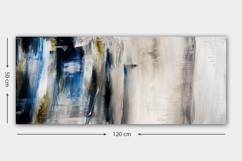 Canvastavla YTY Abstract & Fractals Flerfärgad - 120x50 cm - Inredning & dekor - Tavlor & konst - Canvastavla