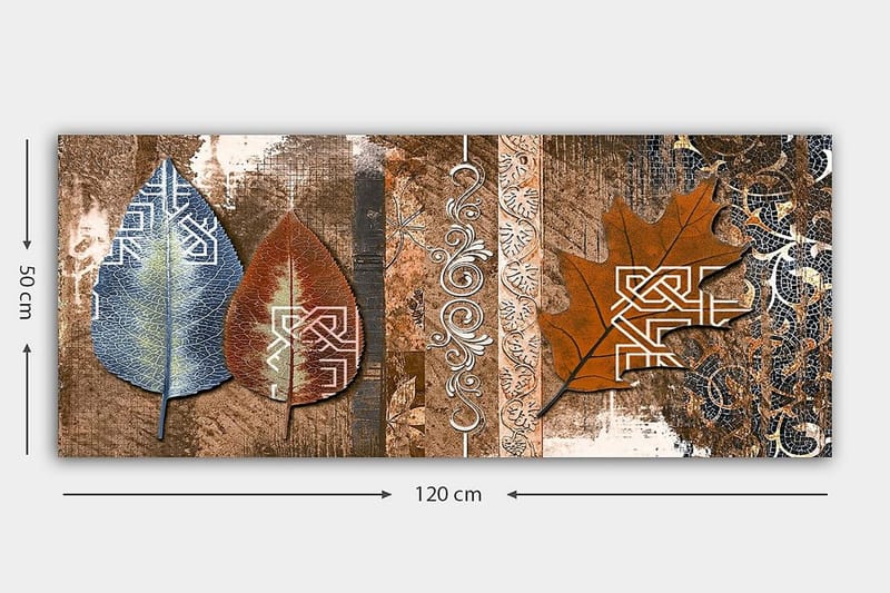 Canvastavla YTY Abstract & Fractals Flerfärgad - 120x50 cm - Inredning & dekor - Tavlor & konst - Canvastavla