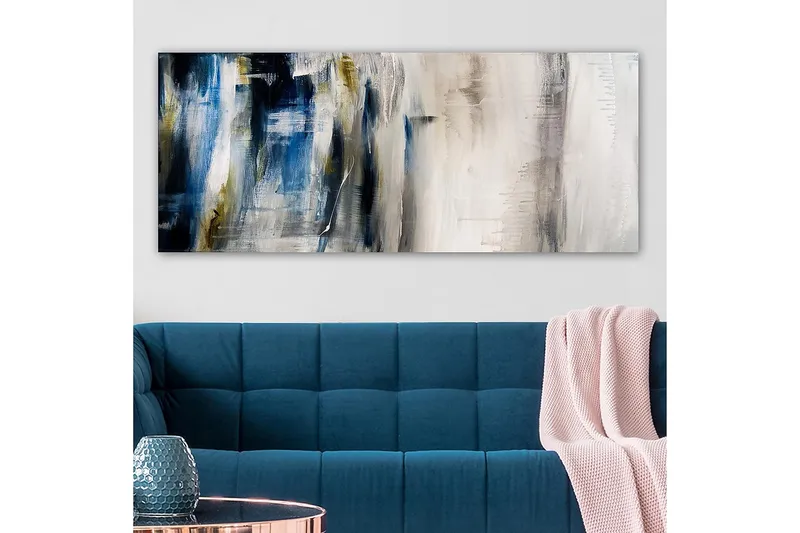 Canvastavla YTY Abstract & Fractals Flerfärgad - 120x50 cm - Inredning & dekor - Tavlor & konst - Canvastavla