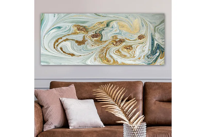 Canvastavla YTY Abstract & Fractals Flerfärgad - 120x50 cm - Inredning & dekor - Tavlor & konst - Canvastavla