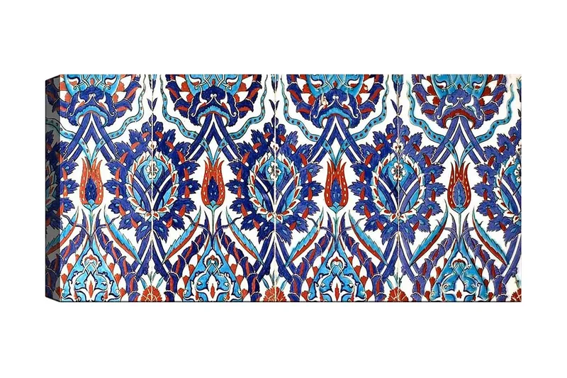 Canvastavla YTY Abstract & Fractals Flerfärgad, 120x50 cm