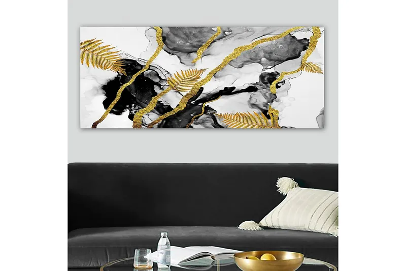 Canvastavla YTY Abstract & Fractals Flerfärgad - 120x50 cm - Inredning & dekor - Tavlor & konst - Canvastavla