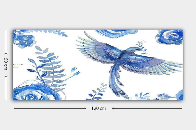 Canvastavla YTY Abstract & Fractals Flerfärgad - 120x50 cm - Inredning & dekor - Tavlor & konst - Canvastavla