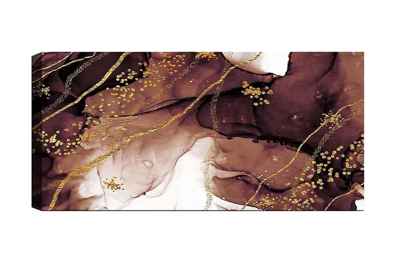 Canvastavla YTY Abstract & Fractals Flerfärgad - 120x50 cm - Inredning & dekor - Tavlor & konst - Canvastavla