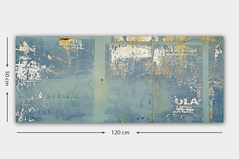 Canvastavla YTY Abstract & Fractals Flerfärgad - 120x50 cm - Inredning & dekor - Tavlor & konst - Canvastavla