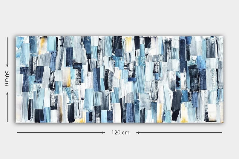 Canvastavla YTY Abstract & Fractals Flerfärgad - 120x50 cm - Inredning & dekor - Tavlor & konst - Canvastavla