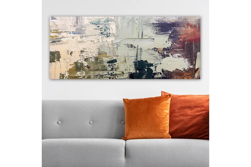 Canvastavla YTY Abstract & Fractals Flerfärgad - 120x50 cm - Inredning & dekor - Tavlor & konst - Canvastavla