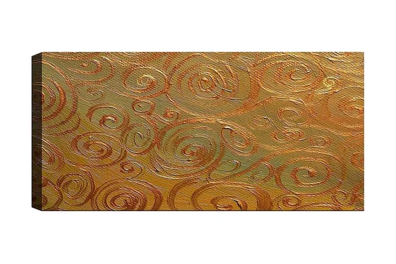 Canvastavla YTY Abstract & Fractals Flerfärgad - 120x50 cm - Inredning & dekor - Tavlor & konst - Canvastavla