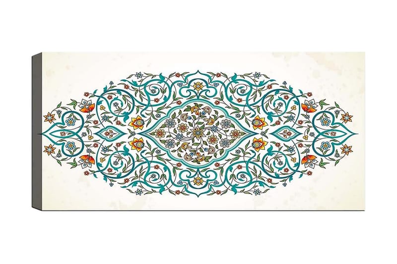 Canvastavla YTY Abstract & Fractals Flerfärgad - 120x50 cm - Inredning & dekor - Tavlor & konst - Canvastavla