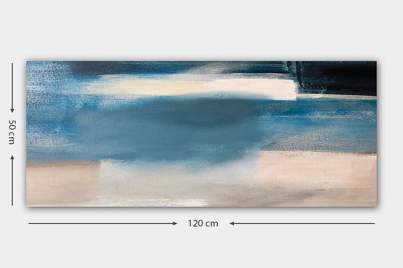 Canvastavla YTY Abstract & Fractals Flerfärgad - 120x50 cm - Inredning & dekor - Tavlor & konst - Canvastavla