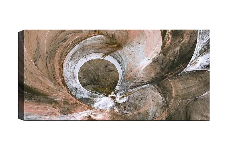 Canvastavla YTY Abstract & Fractals Flerfärgad, 120x50 cm