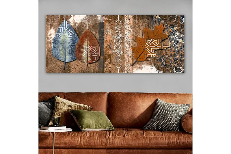 Canvastavla YTY Abstract & Fractals Flerfärgad - 120x50 cm - Inredning & dekor - Tavlor & konst - Canvastavla