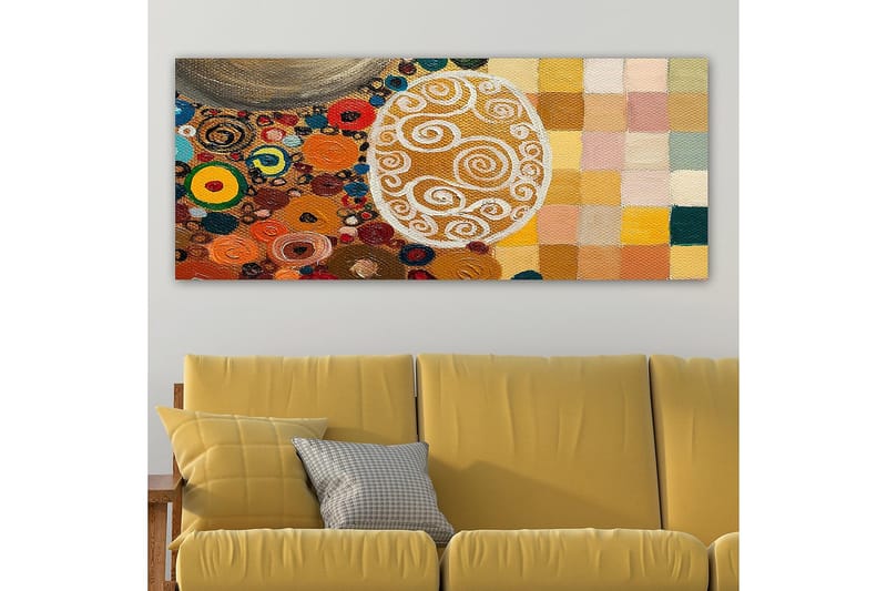 Canvastavla YTY Abstract & Fractals Flerfärgad - 120x50 cm - Inredning & dekor - Tavlor & konst - Canvastavla