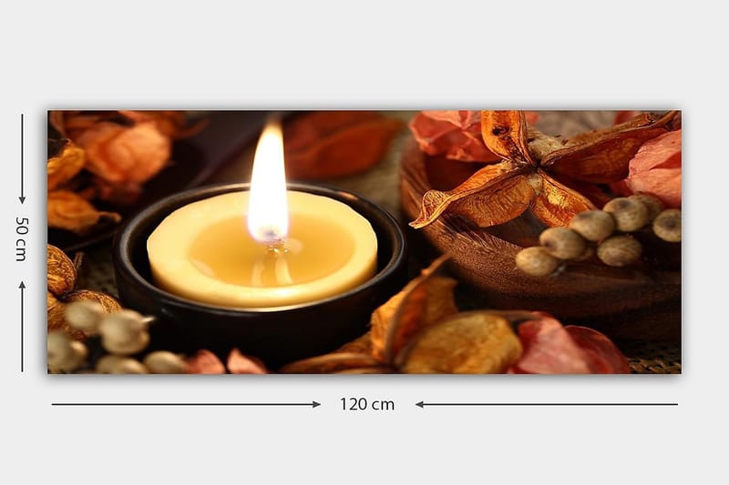 Canvastavla YTY Abstract & Fractals Flerfärgad - 120x50 cm - Inredning & dekor - Tavlor & konst - Canvastavla