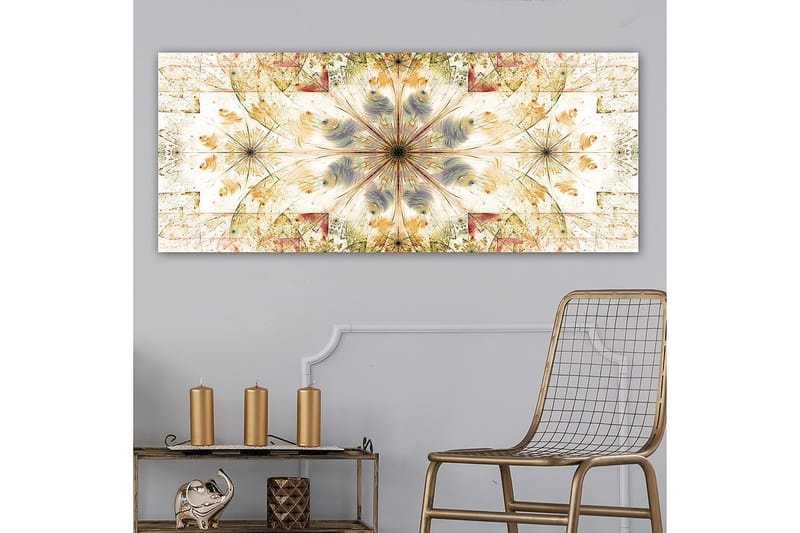 Canvastavla YTY Abstract & Fractals Flerfärgad - 120x50 cm - Inredning & dekor - Tavlor & konst - Canvastavla