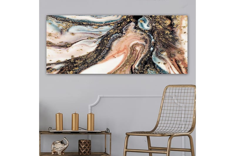 Canvastavla YTY Abstract & Fractals Flerfärgad - 120x50 cm - Inredning & dekor - Tavlor & konst - Canvastavla