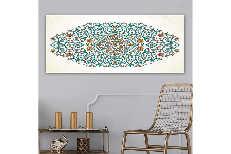 Canvastavla YTY Abstract & Fractals Flerfärgad - 120x50 cm - Inredning & dekor - Tavlor & konst - Canvastavla