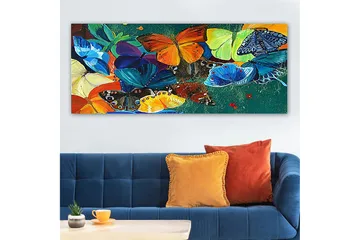 Canvastavla YTY Animals Flerfärgad - 120x50 cm - Inredning & dekor - Tavlor & konst - Canvastavla