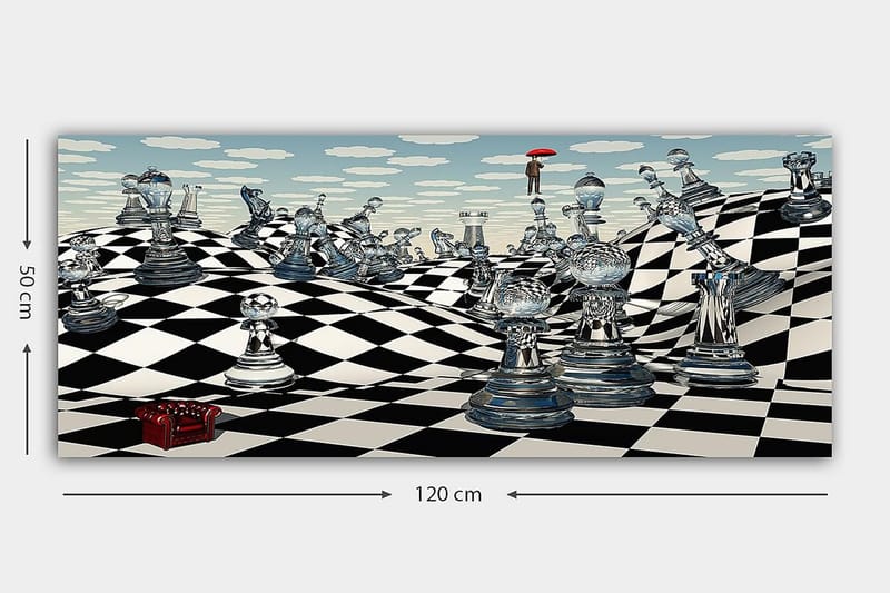 CANVASTAVLA YTY Animals Flerfärgad 120x50 cm - Inredning & dekor - Tavlor & konst - Canvastavla