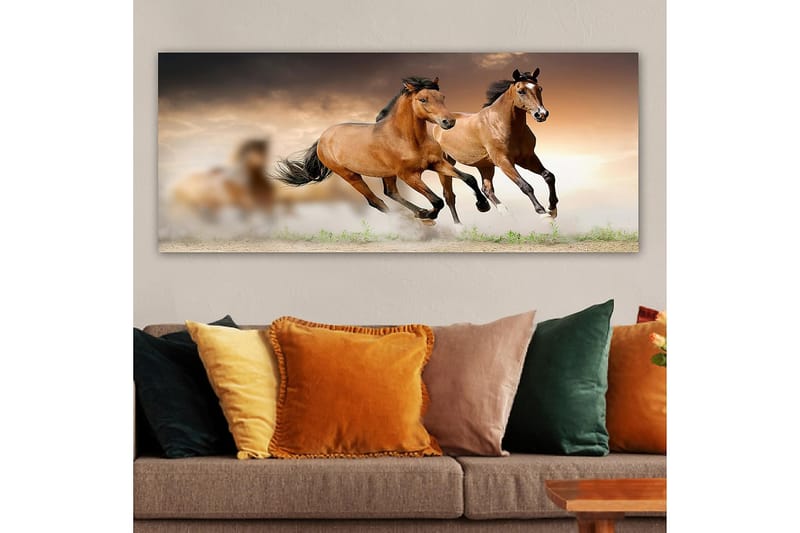 CANVASTAVLA YTY Animals Flerfärgad 120x50 cm - Inredning & dekor - Tavlor & konst - Canvastavla