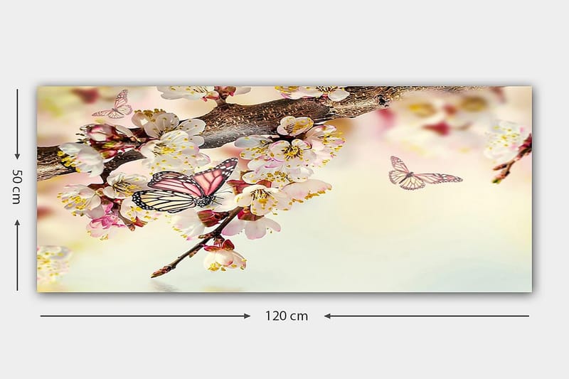 CANVASTAVLA YTY Animals Flerfärgad 120x50 cm - Inredning & dekor - Tavlor & konst - Canvastavla