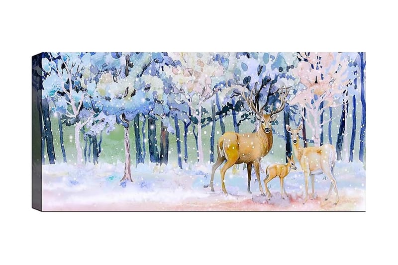 CANVASTAVLA YTY Animals Flerfärgad 120x50 cm - Inredning & dekor - Tavlor & konst - Canvastavla
