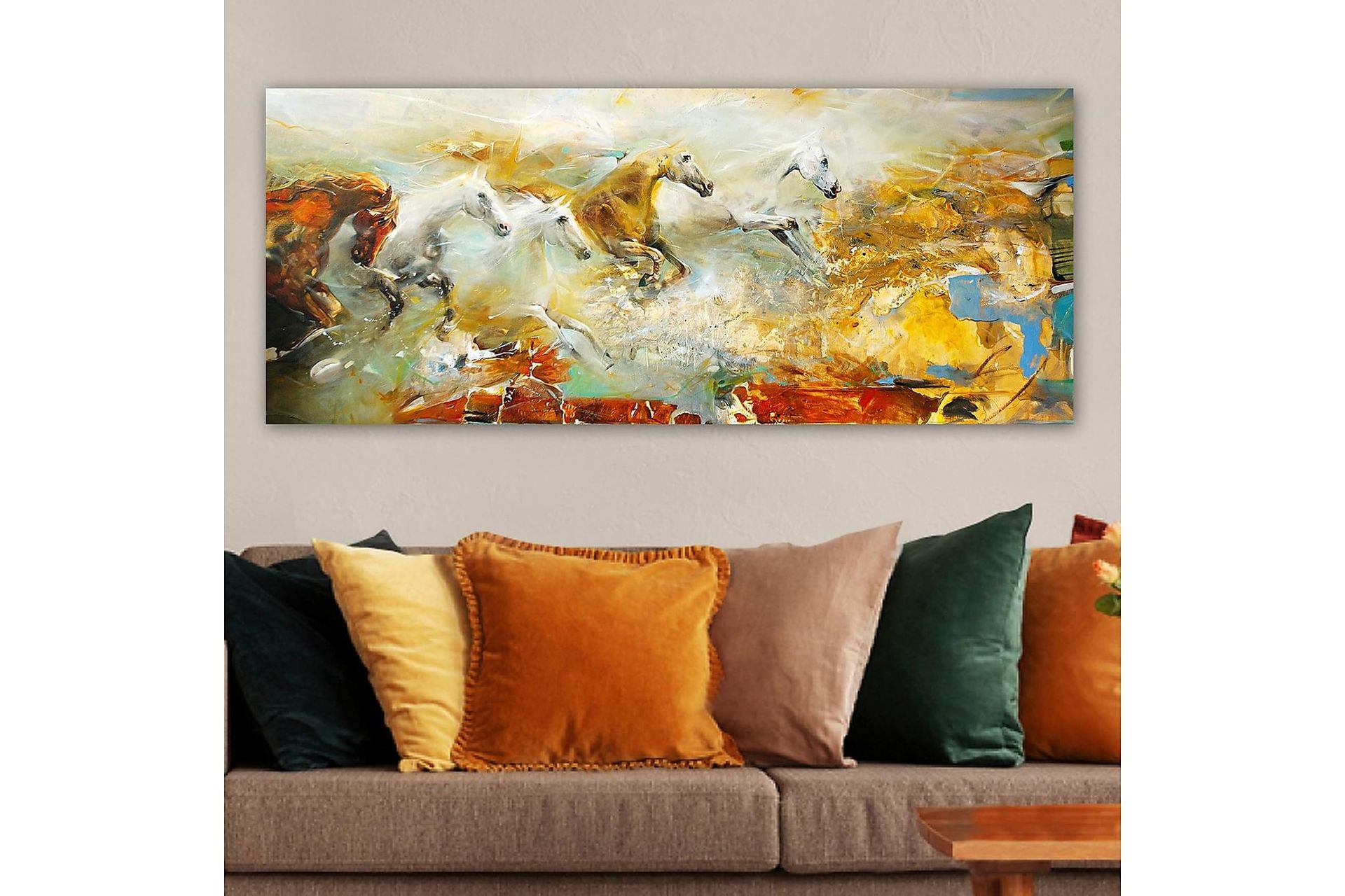 CANVASTAVLA YTY Animals Flerfärgad 120x50 cm - Inredning & dekor - Tavlor & konst - Canvastavla