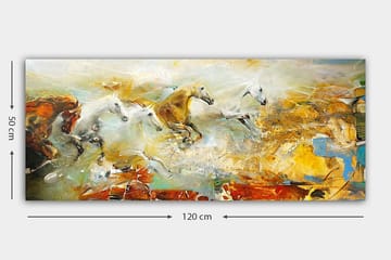 CANVASTAVLA YTY Animals Flerfärgad 120x50 cm - Inredning & dekor - Tavlor & konst - Canvastavla