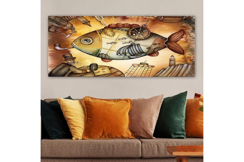 CANVASTAVLA YTY Animals Flerfärgad 120x50 cm - Inredning & dekor - Tavlor & konst - Canvastavla