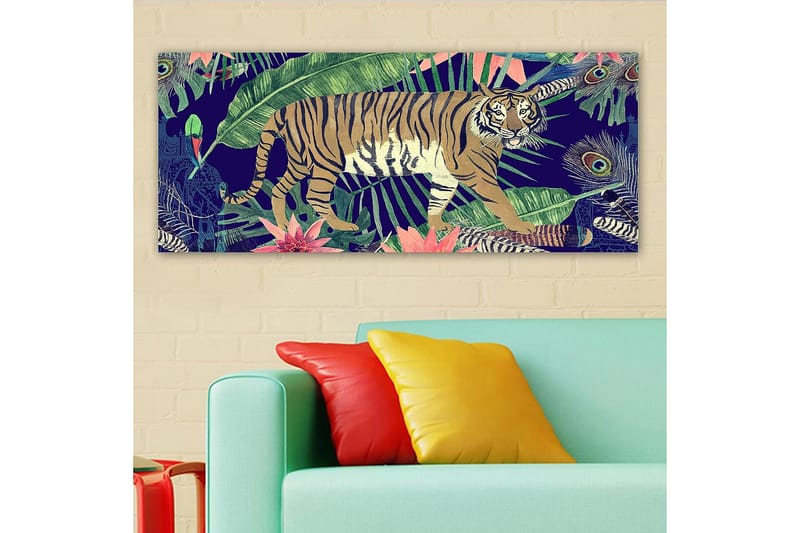 CANVASTAVLA YTY Animals Flerfärgad 120x50 cm - Inredning & dekor - Tavlor & konst - Canvastavla