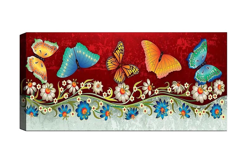CANVASTAVLA YTY Animals Flerfärgad 120x50 cm - Inredning & dekor - Tavlor & konst - Canvastavla