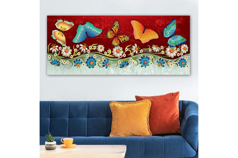 CANVASTAVLA YTY Animals Flerfärgad 120x50 cm - Inredning & dekor - Tavlor & konst - Canvastavla