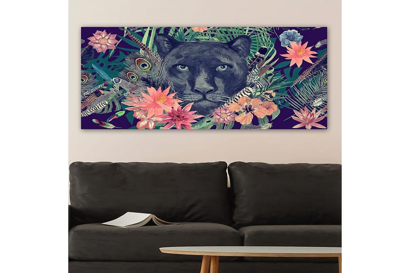 Canvastavla YTY Animals Flerfärgad - 120x50 cm - Inredning & dekor - Tavlor & konst - Canvastavla