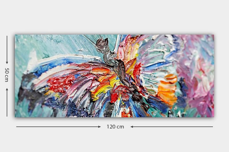 Canvastavla YTY Animals Flerfärgad - 120x50 cm - Inredning & dekor - Tavlor & konst - Canvastavla