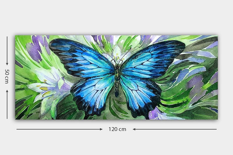 Canvastavla YTY Animals Flerfärgad - 120x50 cm - Inredning & dekor - Tavlor & konst - Canvastavla