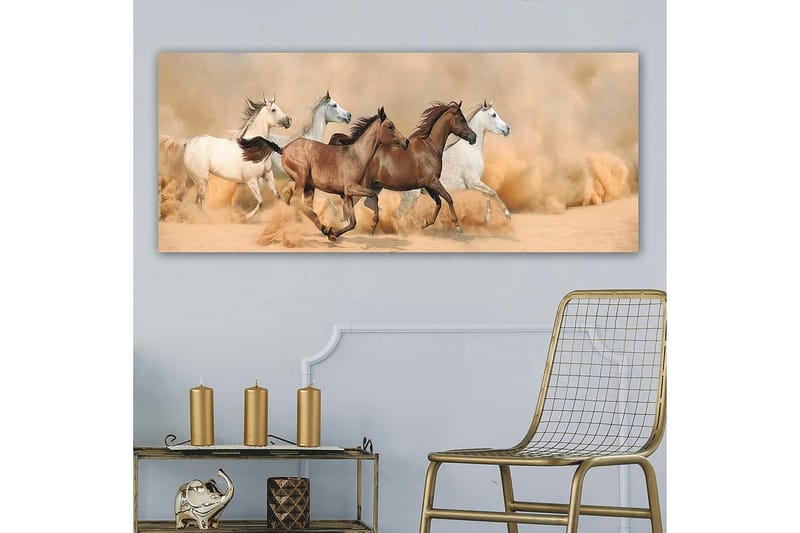 Canvastavla YTY Animals Flerfärgad - 120x50 cm - Inredning & dekor - Tavlor & konst - Canvastavla