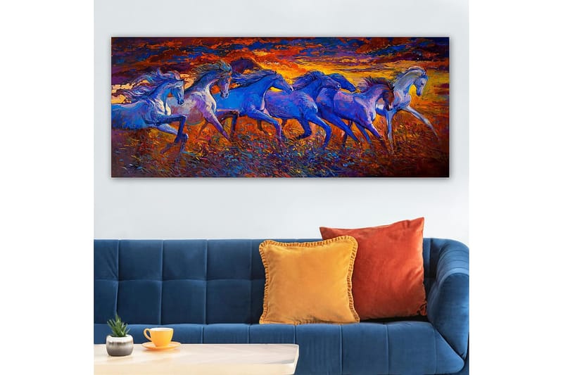 Canvastavla YTY Animals Flerfärgad - 120x50 cm - Inredning & dekor - Tavlor & konst - Canvastavla
