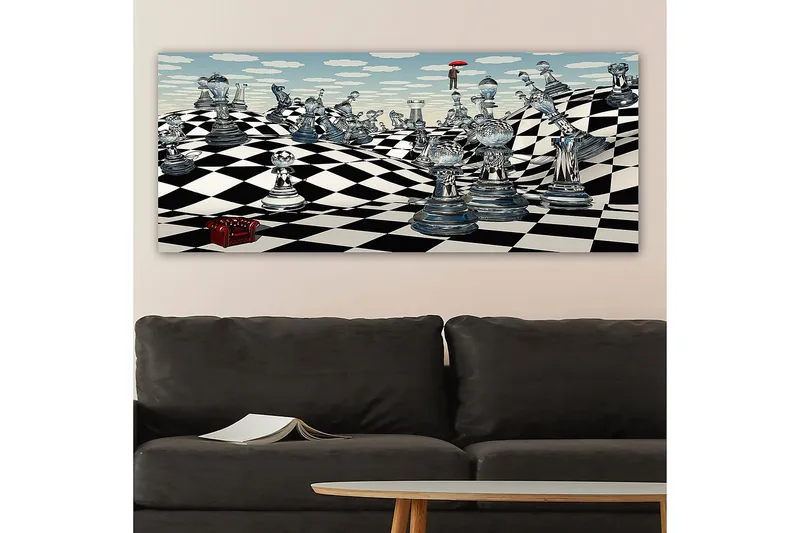 Canvastavla YTY Animals Flerfärgad - 120x50 cm - Inredning & dekor - Tavlor & konst - Canvastavla