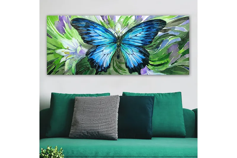 Canvastavla YTY Animals Flerfärgad - 120x50 cm - Inredning & dekor - Tavlor & konst - Canvastavla