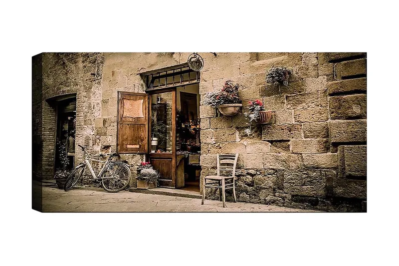 Canvastavla YTY Buildings & Cityscapes Flerfärgad - 120x50 cm - Inredning & dekor - Tavlor & konst - Canvastavla