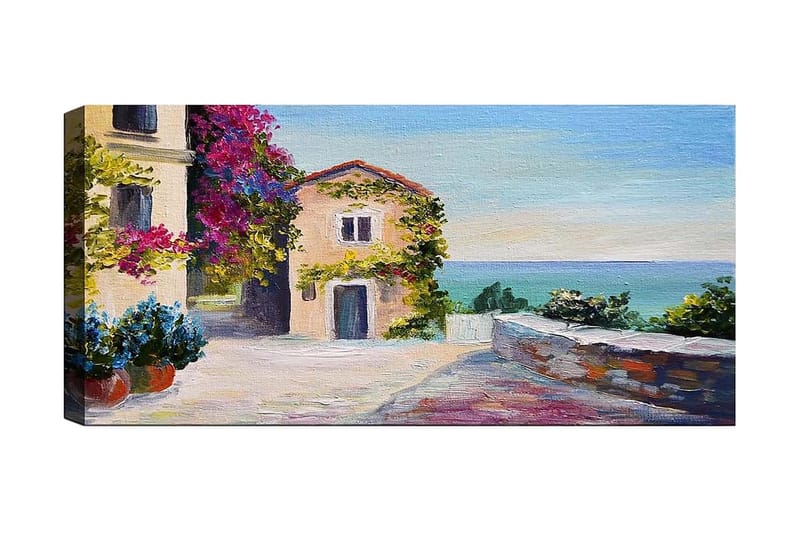 CANVASTAVLA YTY Buildings & Cityscapes Flerfärgad 120x50 cm - Inredning & dekor - Tavlor & konst - Canvastavla