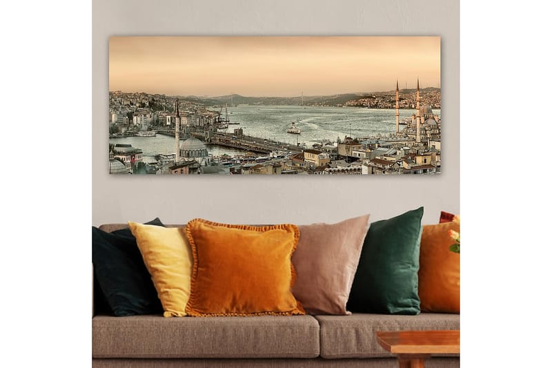 CANVASTAVLA YTY Buildings & Cityscapes Flerfärgad 120x50 cm - Inredning & dekor - Tavlor & konst - Canvastavla