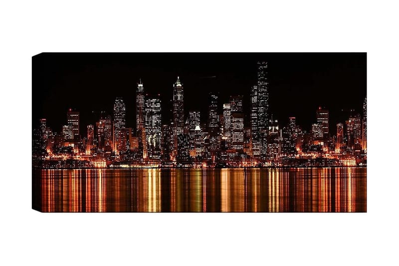 CANVASTAVLA YTY Buildings & Cityscapes Flerfärgad 120x50 cm - Inredning & dekor - Tavlor & konst - Canvastavla